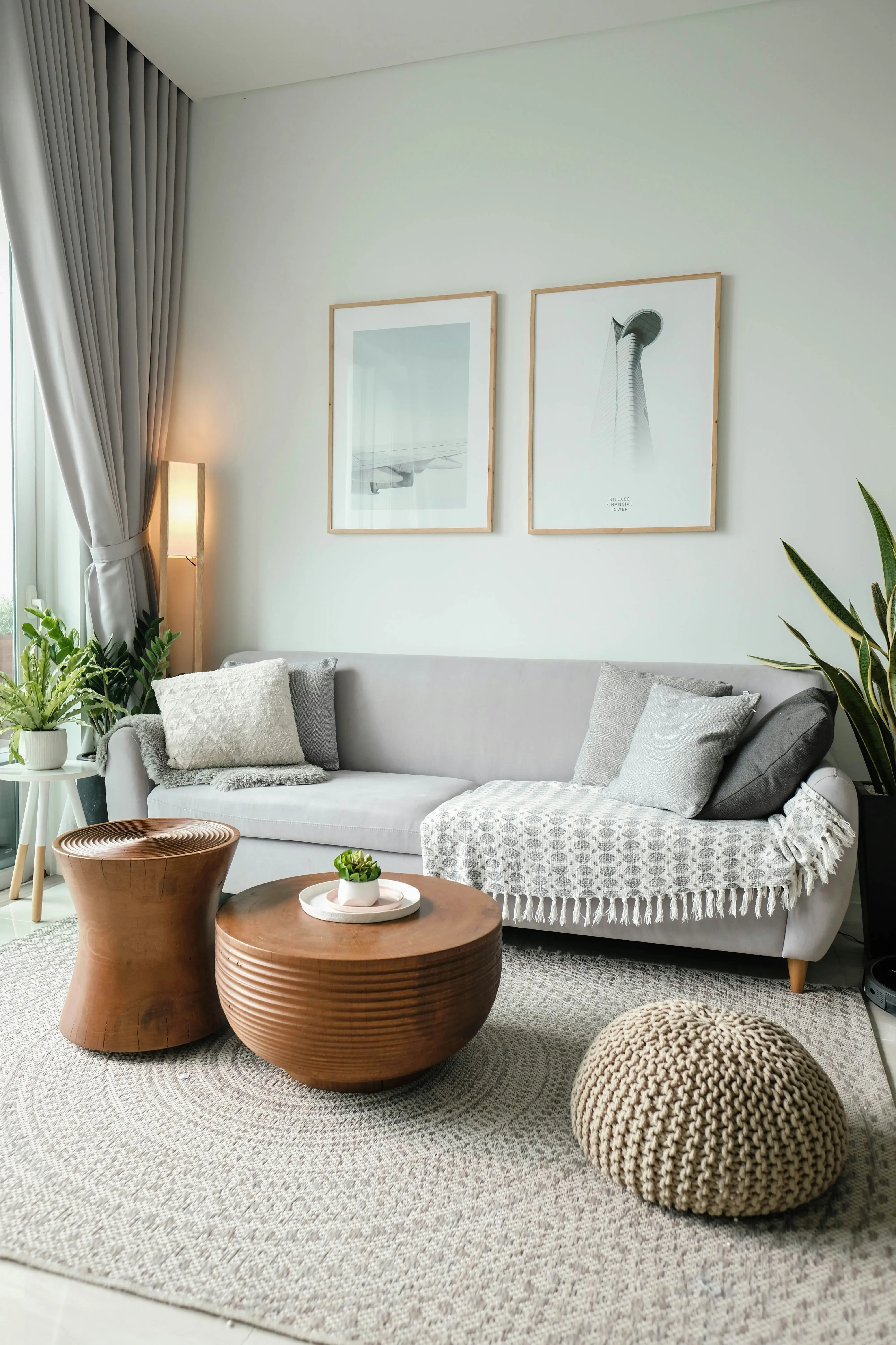 Comfortable Image, A house with a nice layout, white design, beautiful furniture